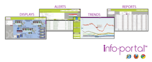 Info-portal for sewage pump station & lift station monitoring