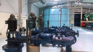 Water treatment High Service Pumps an example of an cloud based remote monitoring application for Industrial Automation