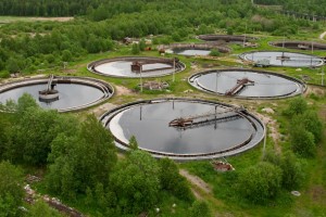 industrial wastewater plant