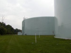 Example of a Standpipe used for water storage tank