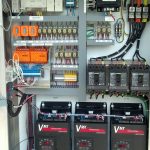 Industrial Control panel with VFDs